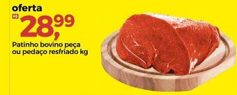 Frangolândia Patinho Bovino peca ou pedaco resfriado 1kg oferta