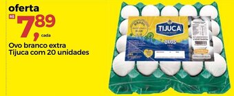 Frangolândia Ovo branco extra Tijuca com 20 unidades oferta