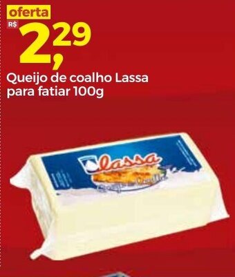 Frangolândia Queijo de coalho Lassa para fatiar 100g oferta