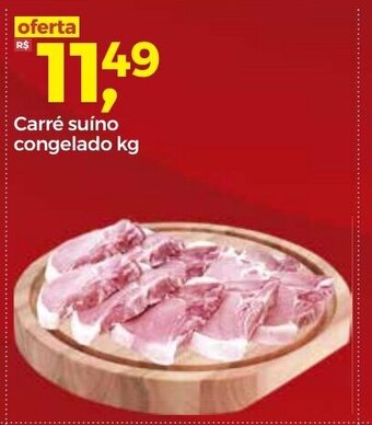 Frangolândia Carre Suino congelado 1kg oferta