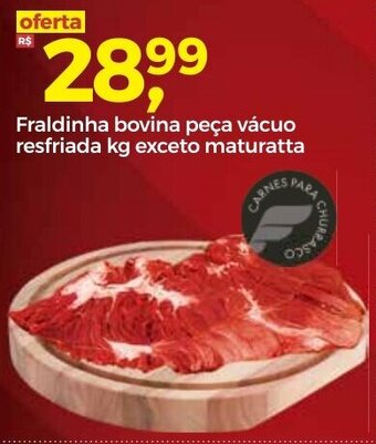 Frangolândia Fraldinha bovina peca vacuo resfriada 1kg exceto Maturatta oferta