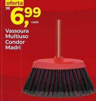 Frangolândia Vassoura multiuso Condor Madri oferta