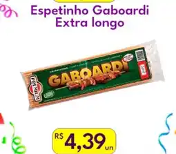 Supermercados Baklizi Espetinho Gaboardi Extra longo oferta
