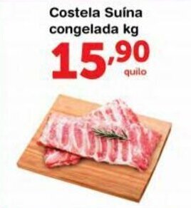 Roldão Costela Suina Congelada 1kg oferta