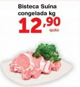 Bisteca Suina Congelada 1kg