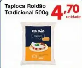 Roldão Tapioca Roldao Tradicional 500g oferta