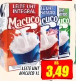 Juzan Leite UHT Macuco 1L oferta