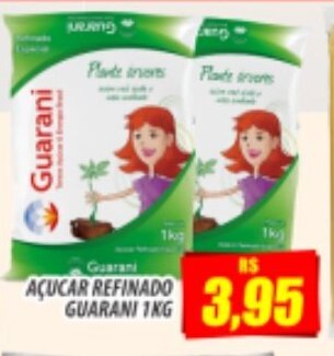 Juzan Acucar refinado Guarani 1kg oferta