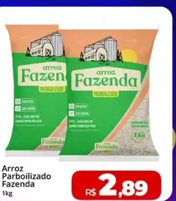 Rebouças Supermercados Arroz Parboilizado Fazenda 1kg oferta