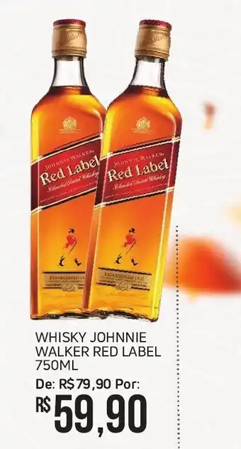 WHISKY JOHNNIE WALKER RED LABEL 750ML
