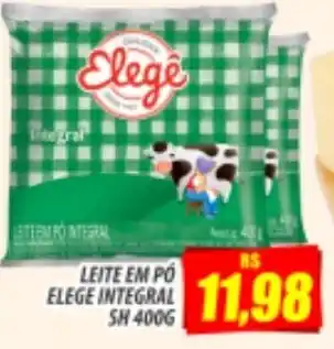 Leite em po Elege Integral sh 400g