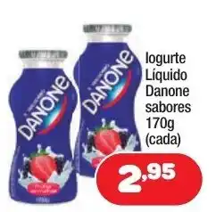 Costazul Supermercados Iogurte Liquido Danone Sabores 170g oferta