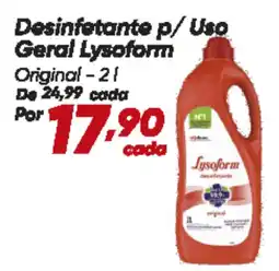 Dia Desinfetante p/ Uso Geral Lysoform oferta
