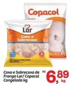 Fort Atacadista Coxa e Sobrecoxa de Frango Lar/ Copacol Congelada oferta