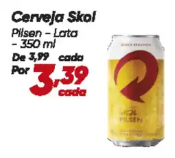 Dia Cerveja Skol oferta