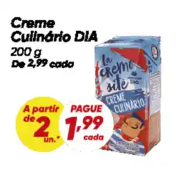Dia Creme Culinário DIA oferta