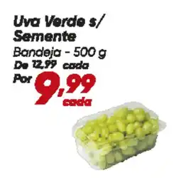 Dia Uva Verde s/ Semente Bandeja oferta
