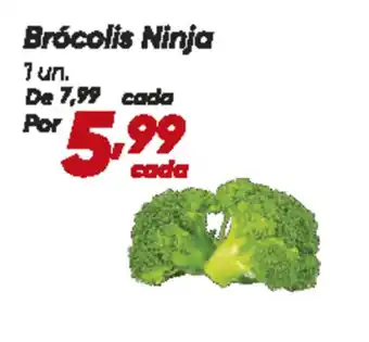 Dia Brócolis Ninja oferta