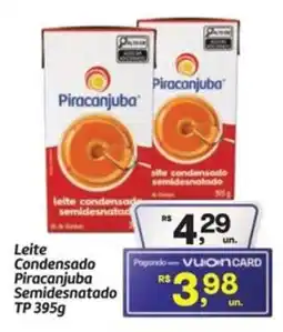 Fort Atacadista Leite Condensado Piracanjuba Semidesnatado oferta