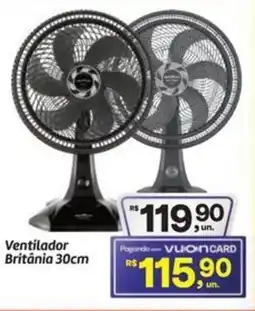 Fort Atacadista Ventilador Britânia 30cm oferta