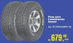 Camiño supermercados Pneu para Caminhonete Sunset oferta