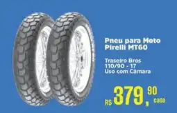 Camiño supermercados Pneu para Moto Pirelli MT60 oferta