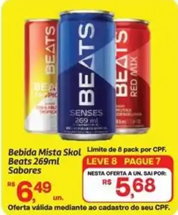 Fort Atacadista Bebida Mista Skol Beats Sabores oferta