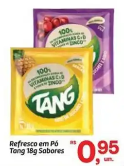 Fort Atacadista Refresco em Pó Tang Sabores oferta