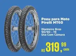 Camiño supermercados Pneu para Moto Pirelli MT60 oferta