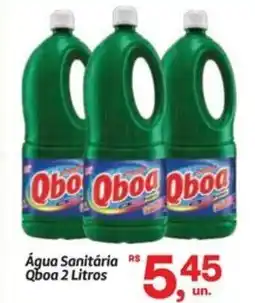 Fort Atacadista Água Sanitária Qboa oferta