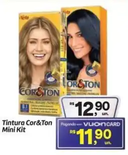 Fort Atacadista Tintura Cor&Ton Mini Kit oferta