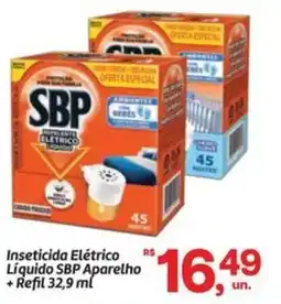 Fort Atacadista Inseticida Elétrico Líquido SBP Aparelho + Refil oferta