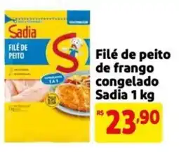 Mercado Extra Filé de peito de frango congelado Sadia oferta