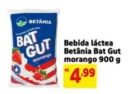 Mercado Extra Bebida láctea Betânia Bat Gut morango oferta