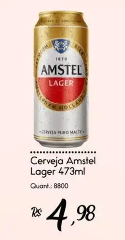 Giassi Supermercados Cerveja Amstel Lager oferta