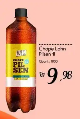 Giassi Supermercados Chope Lohn Pilsen oferta