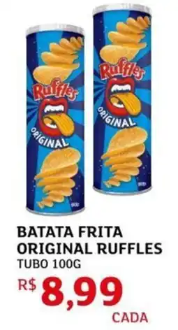 Assaí Atacadista Batata frita original ruffles tubo oferta