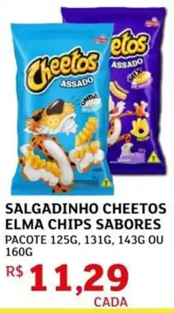 Assaí Atacadista Salgadinho cheetos elma chips sabores oferta