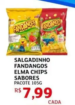 Assaí Atacadista Salgadinho fandangos elma chips sabores pacote oferta