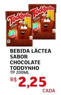 Assaí Atacadista Bebida láctea sabor chocolate toddynho oferta
