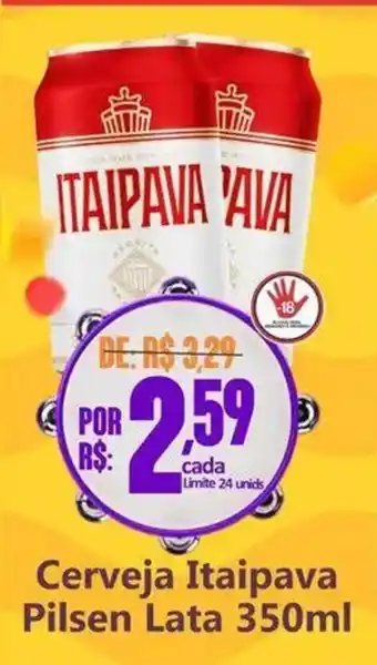 Cerveja Itaipava Pilsen Lata