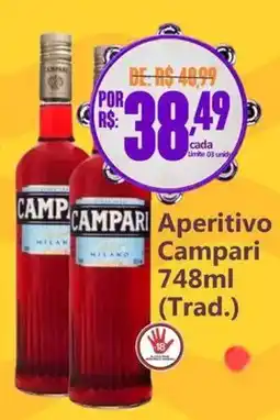 Big Supermercados Aperitivo Campari oferta