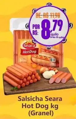 Big Supermercados Salsicha Seara Hot Dog oferta