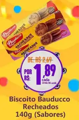 Big Supermercados Biscoito Bauducco Recheados oferta