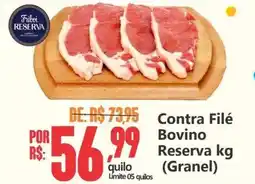 Big Supermercados Contra Filé Bovino Reserva oferta