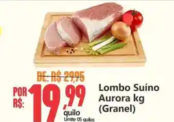 Big Supermercados Lombo Suíno Aurora oferta