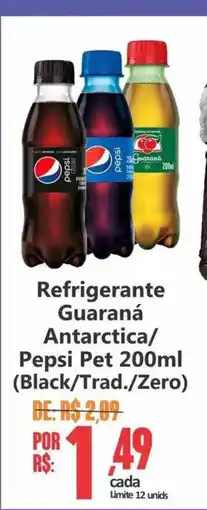 Big Supermercados Refrigerante Guaraná Antarctica/ Pepsi Pet oferta