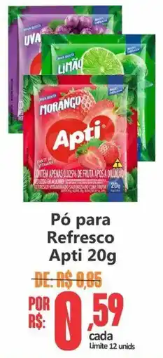 Big Supermercados Pó para Refresco Apti oferta