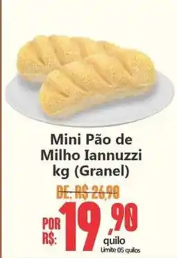 Big Supermercados Mini Pão de Milho Iannuzzi oferta
