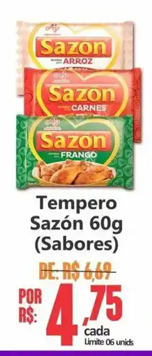 Big Supermercados Tempero Sazón oferta
